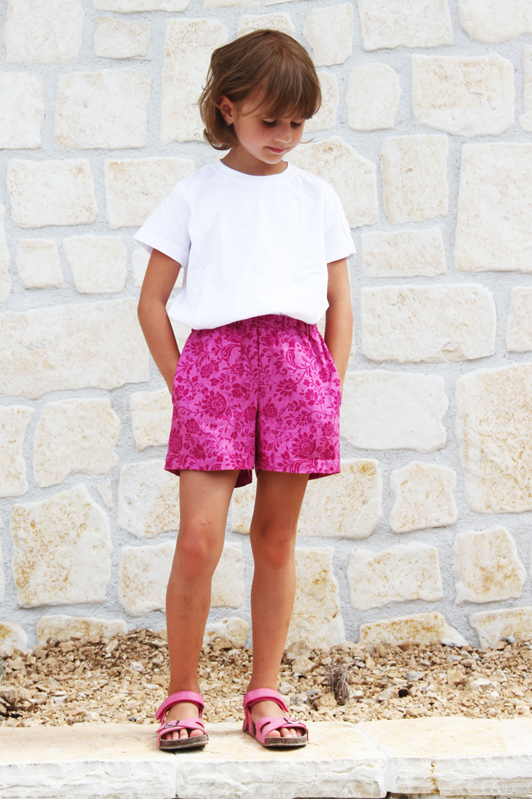The pattern for children's short shorts and Bermuda shorts HAWAII ...