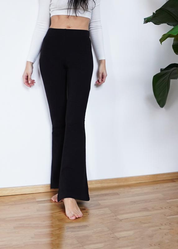 How to Sew Women´s High Waist Flare Leg Pants BACK TO FLARE (+Sewing Pattern in Sizes 32-60)