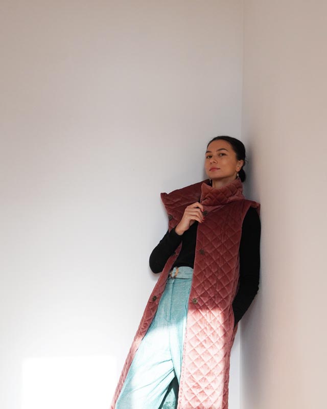 how to sew a women´s vest - sewing instructions