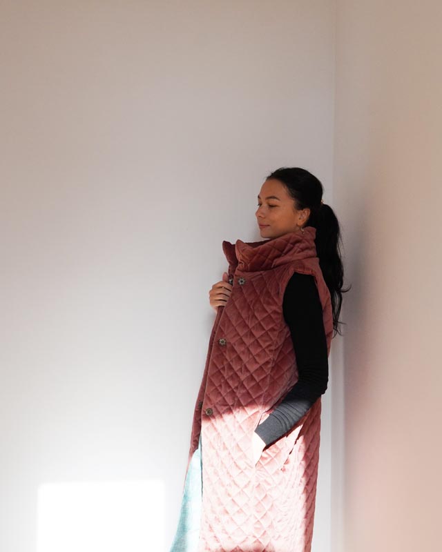 how to sew a women´s vest - sewing instructions