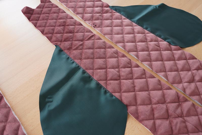 Free sewing tutorial - how to sew a women´s woven vest (sewing pattern included)