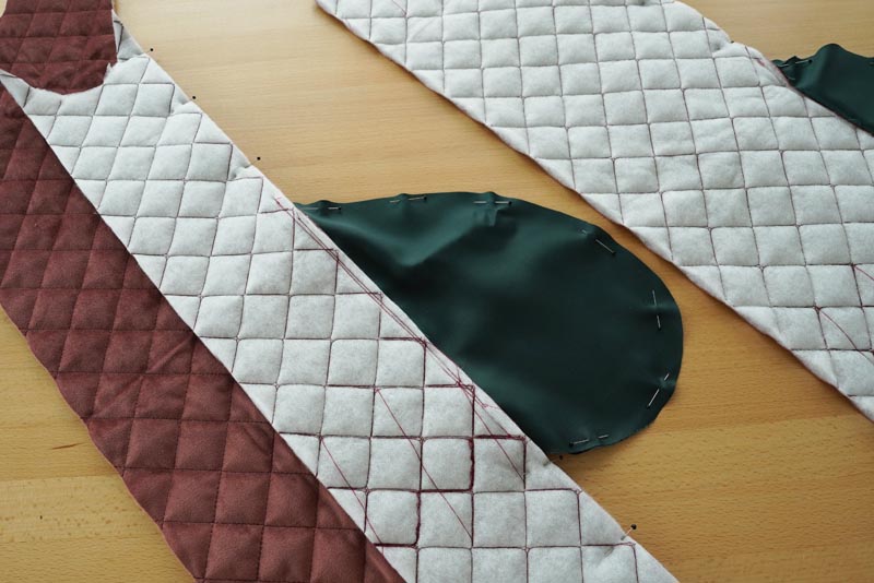 Free sewing tutorial - how to sew a women´s woven vest (sewing pattern included)