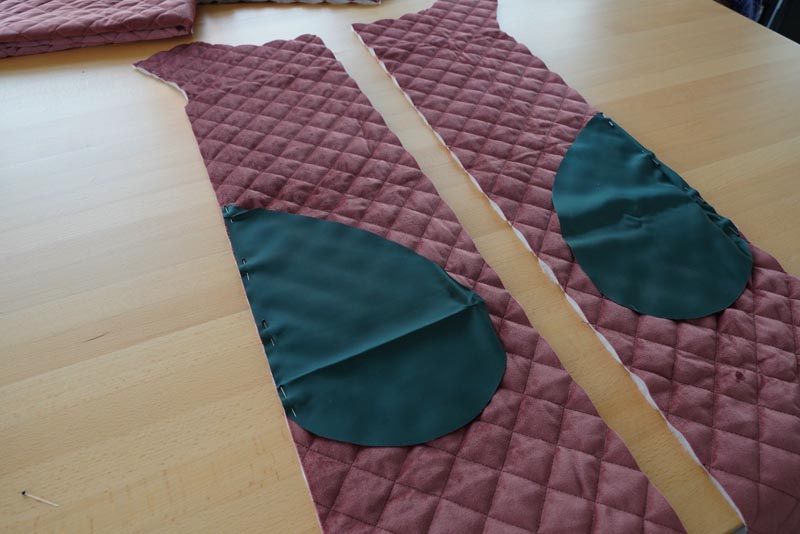 Free sewing tutorial - how to sew a women´s woven vest (sewing pattern included)