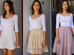 How to sew women's skirt RACHEL - Various techniques