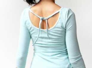 How to sew women’s low back T-shirt BALLERINA