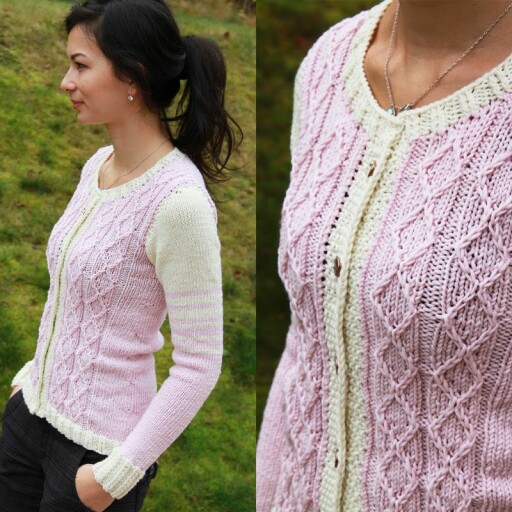 Knitting pattern - Women's sweater (sizes XS–XL)