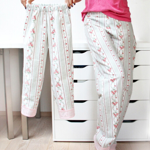 Pattern set - Pajama pants NIGHTY NIGHT (women's, men's and children's sizes)