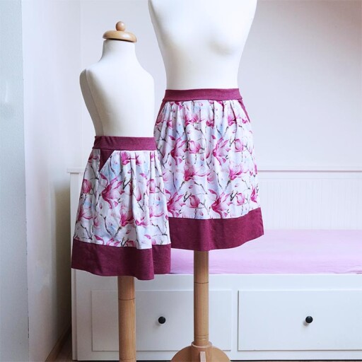 Pattern set - Women's and girls' skirt PARADISE