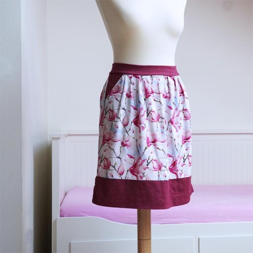 Pattern - Women's pleated skirt PARADISE (sizes 32–60)