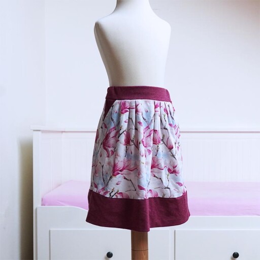 Pattern - Children's pleated skirt PARADISE (sizes 80–164)
