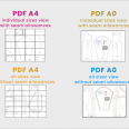 Pattern - Women's dress with pockets LUCKY YOU - summer/autumn/winter - (sizes 32–60)