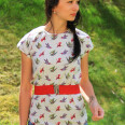 Pattern set - Women's and children's T-shirt EASY with short kimono sleeves