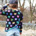 Pattern set - Women's and girls' sweatshirt WILD CAT