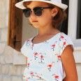 Pattern set - Women's and children's T-shirt EASY with short kimono sleeves