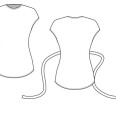 Pattern set - Women's and children's T-shirt EASY with short kimono sleeves