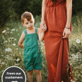 Pattern for long and simple women's summer dress BREEZE (sizes 32 – 60)