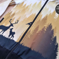 Pattern - Children’s zipper sweatshirt FOREST (sizes 80–164)