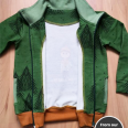 Pattern - Children’s zipper sweatshirt FOREST (sizes 80–164)
