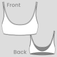 Pattern - Women's lambada bra SIMPLY (sizes 32–60)
