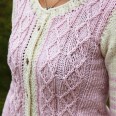 Knitting pattern - Women's sweater (sizes XS–XL)