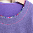 Pattern - Girls' sweatshirt WILD CAT (sizes 116–164)