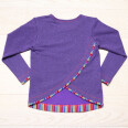 Pattern - Girls' sweatshirt WILD CAT (sizes 116–164)