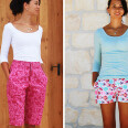 Pattern set - Women's and children's short shorts / Bermuda shorts HAWAII