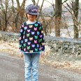 Pattern set - Women's and girls' sweatshirt WILD CAT