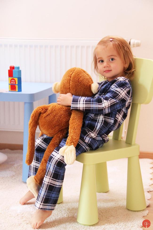 Kids flannel pyjamas