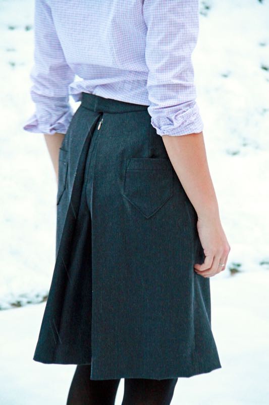 Pattern - Women's split skirt CULOTTES (sizes 32 - 52) - Picolly.com