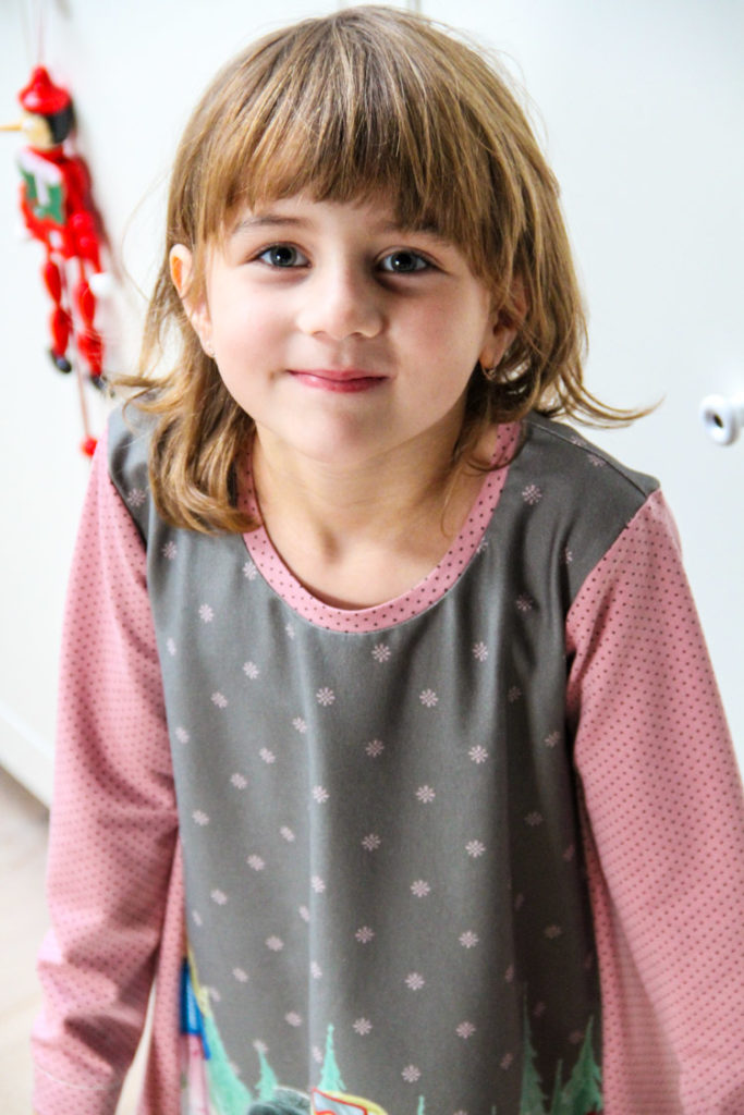 Kid's dress sewing pattern