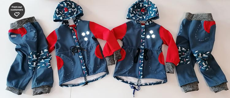 The pattern for children's jacket HELLO BUDDY (sizes 80–176) - Picolly.com