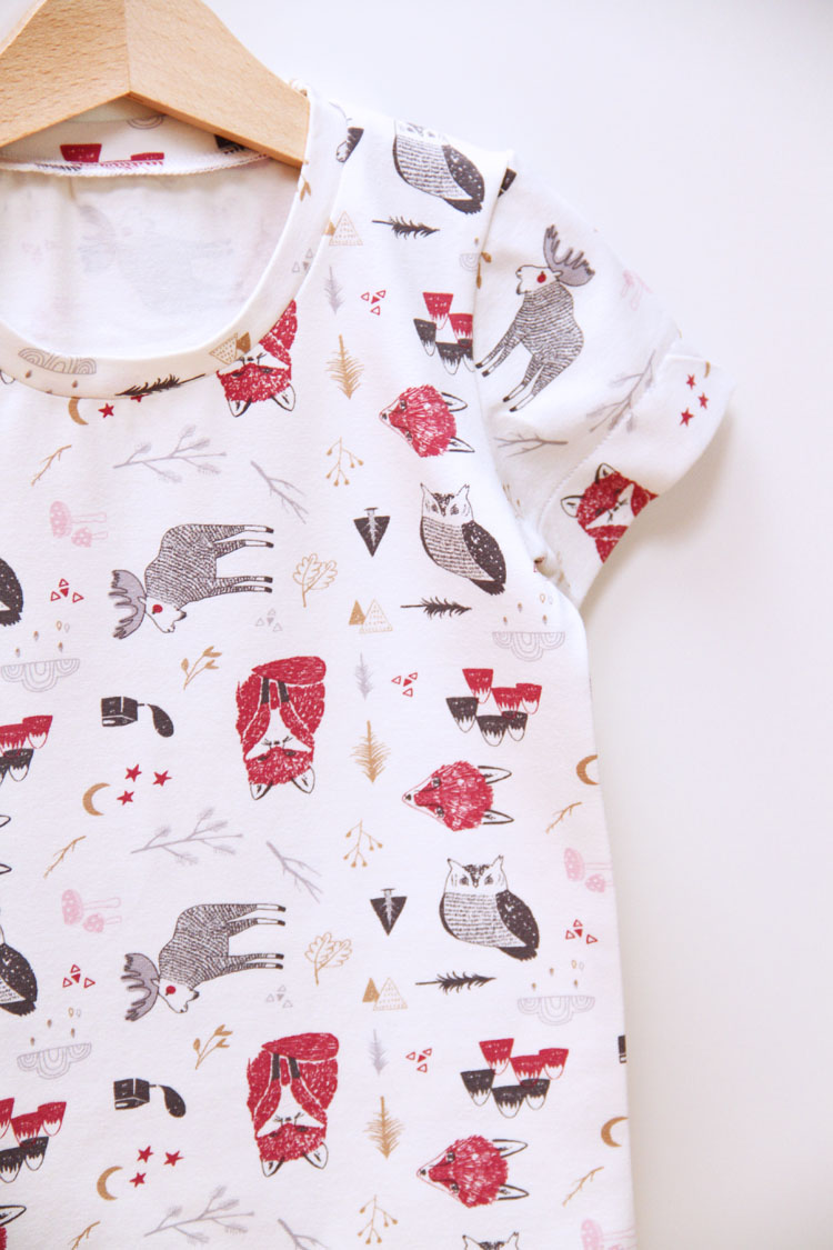 Pattern Children's Tshirt BASIC (sizes 80 164)