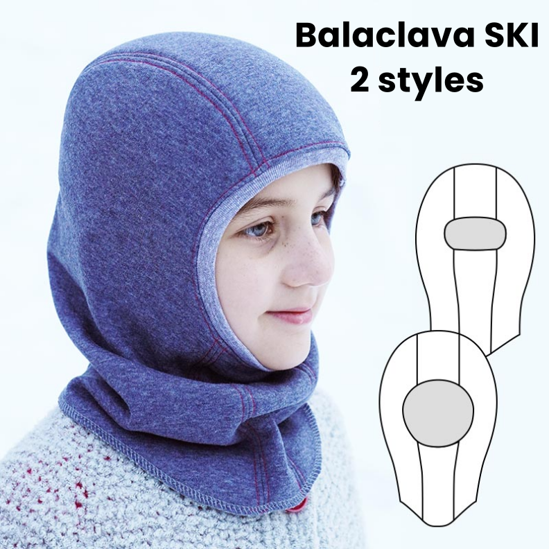 The Pattern For Balaclava SKI Picolly